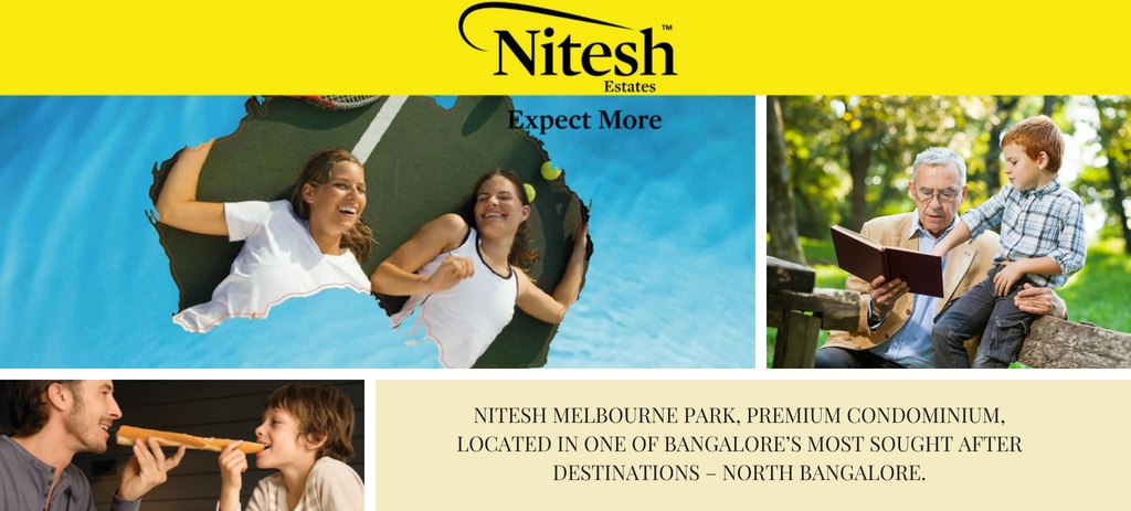Book low-rise condos designed for easy-going Oz lifestyle at Nitesh Melbourne Park in Bangalore Update